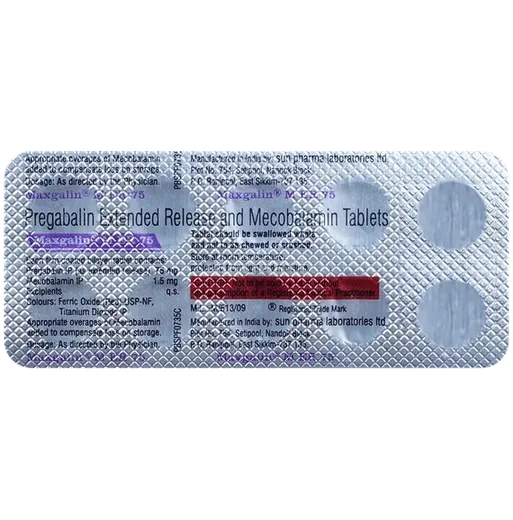 maxgalin m er 75mg tablet 10's
